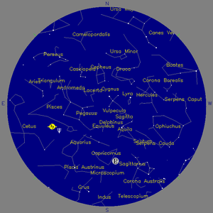 Sky Chart - click to enlarge