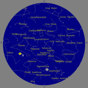 Sky Chart - click to enlarge