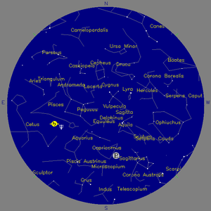 Sky Chart - click to enlarge