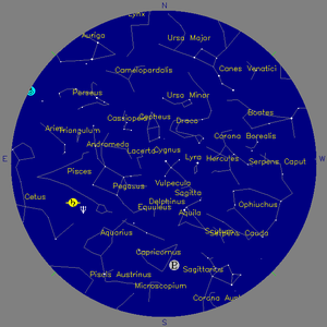 Sky Chart - click to enlarge