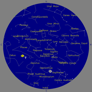 Sky Chart - click to enlarge