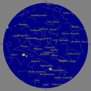 Sky Chart - click to enlarge