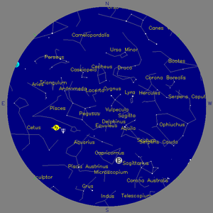 Sky Chart - click to enlarge