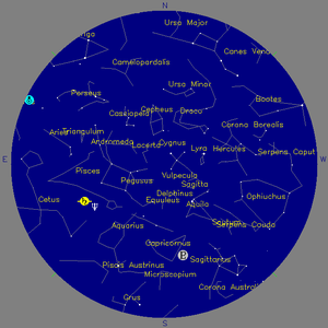 Sky Chart - click to enlarge
