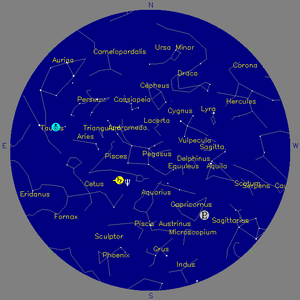 Sky Chart - click to enlarge