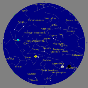 Sky Chart - click to enlarge
