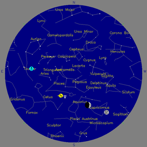 Sky Chart - click to enlarge