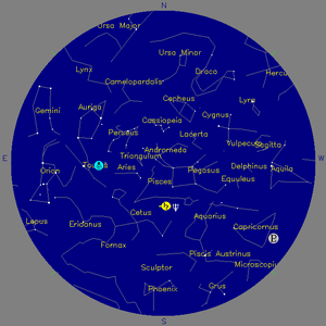 Sky Chart - click to enlarge